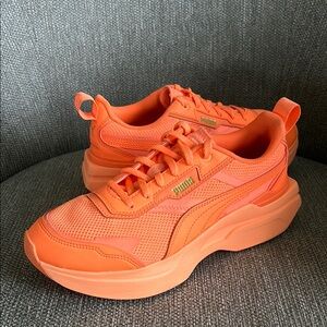 Puma Women's Orange Sneakers